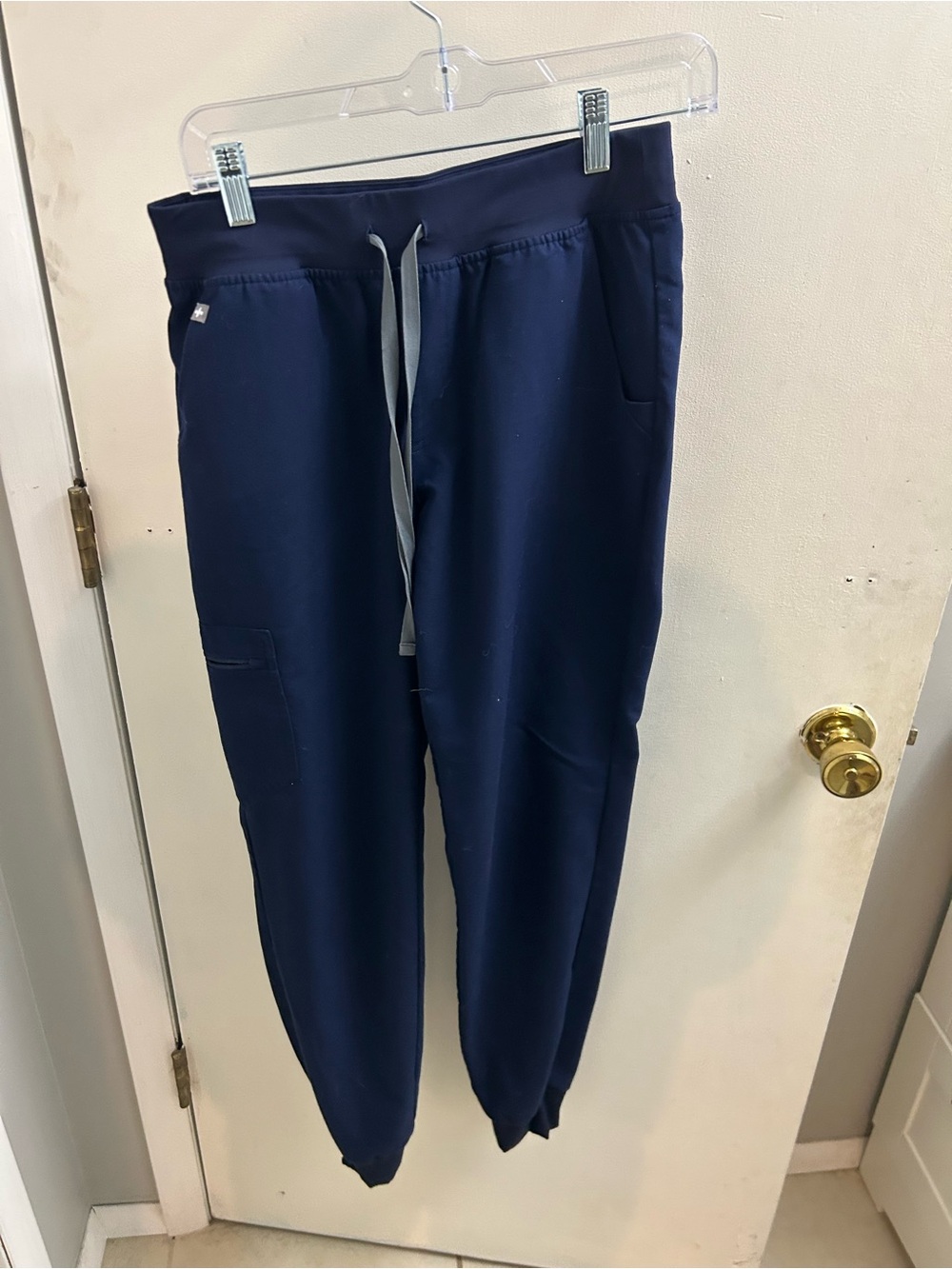 Figs Women's Navy Drawstring Jogger Pants